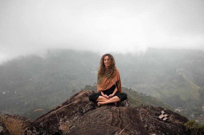 Woman Meditating Meditation